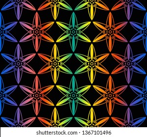 Design layout background. Geometric seamless pattern in modern stylish. Vector seamless pattern