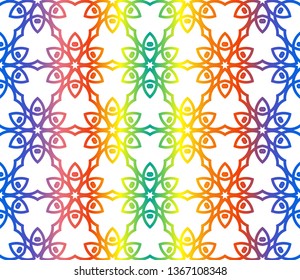 Design layout background. Geometric seamless pattern in modern stylish. Vector seamless pattern