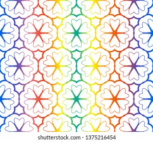 Design layout background. Geometric seamless pattern in modern stylish. Vector seamless pattern