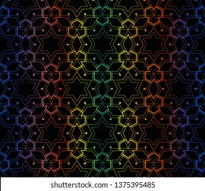 Design layout background. Geometric seamless pattern in modern stylish. Vector seamless pattern