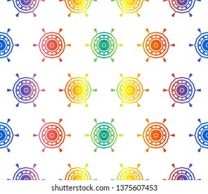 Design layout background. Geometric seamless pattern in modern stylish. Vector seamless pattern