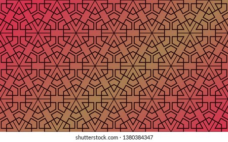 Design layout background. Geometric seamless pattern in modern stylish. Vector seamless pattern