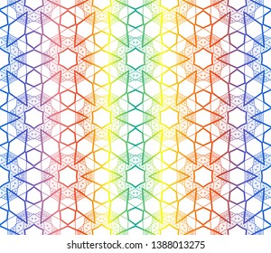 Design layout background. Geometric seamless pattern in modern stylish. Vector seamless pattern