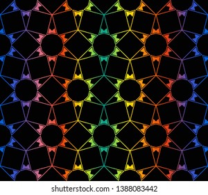 Design layout background. Geometric seamless pattern in modern stylish. Vector seamless pattern