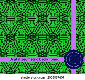 Design layout background. Geometric seamless pattern in modern stylish. Vector illustration