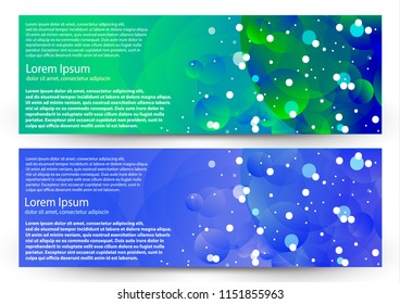 Design layout of the brochure template, flyers. Corporate business report, catalog, journal. Creative concept of modern bright coating with geometric shapes