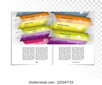 Diseño de la revista o folleto 