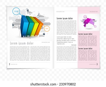 Diseño de la revista o folleto 