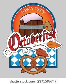 A design layout for Oktoberfest.