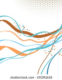 Design layout template. Abstract illustration.