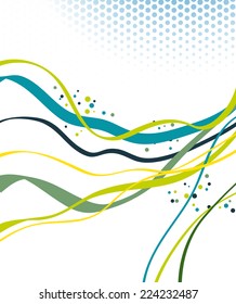 Design layout template. Abstract illustration.