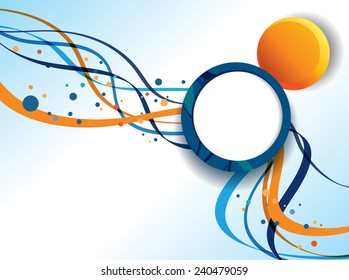 Design layout template. Abstract vector background.