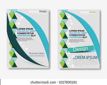 design Layout template Vector Brochure Flyer , size A4, Front page and back page, infographics. Easy to use and edit.