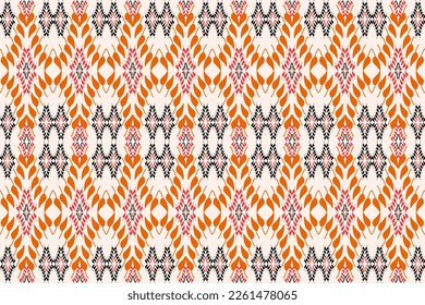The design of the leaves is arranged in a beautiful pattern of orange, black, red, Indian, Turkish tribal pattern. For destroying pillows, blankets, linoleum, curtains, bags