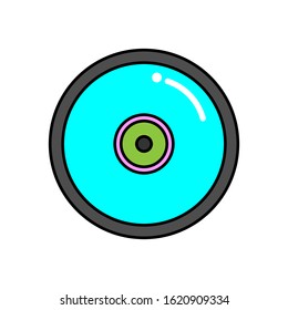 design lens camera icon template