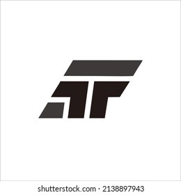 design the letter "ATF" logo for your company name and identity