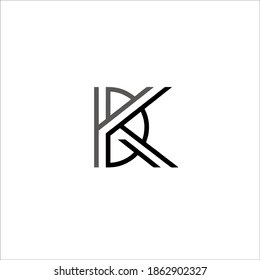 design the letter "DK" logo for your brand, product and company name