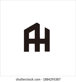 design the letter "HA" logo for your brand and company name