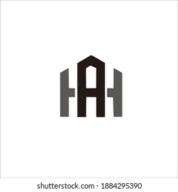 design the letter "HA" logo for your brand and company name