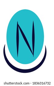 El diseño y la letra N
