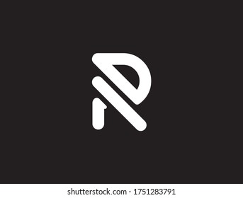 Design eines Buchstaben R Logo, R Vektorlogo