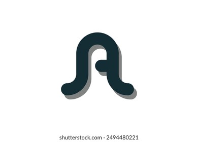design the letter a with unique creativity