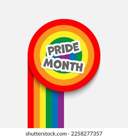 Design for lgbt pride month