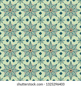 Design of light green painted texture, abstract flowers, decorative flower ornaments, smooth wallpaper. Romantic flowers, for textile printing. pattern - Vector