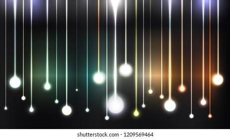 design light line colorful background