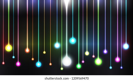 design light line colorful background
