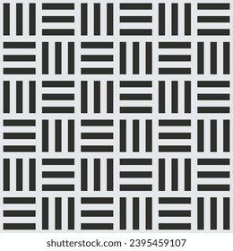 Design with lines, Seamless Vector Pattern. Weaving Pattern.