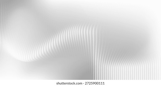 Líneas de diseño de fondo de malla de papel de plata con textura de espejo de metal. Gradiente de cromo simple abstracto