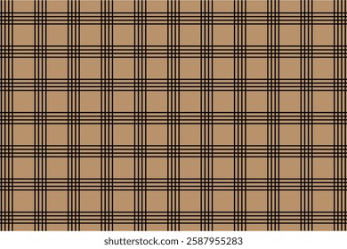 Design of lines and squares Black and camel