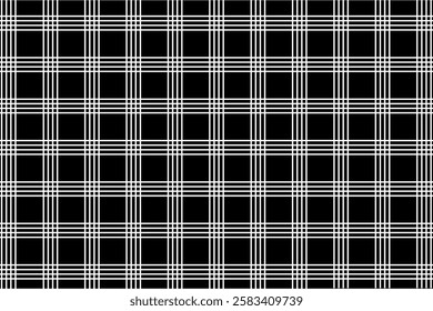 Design of lines and squares Black and white