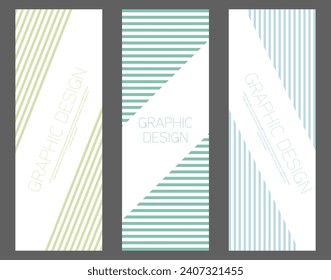 El diseño de las líneas. plantilla para banner, afiche, volante, portada y diseño creativo