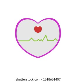 Design a living love icon template