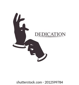 design logo with 2 hand in cool gesture