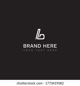 Design Logo Abstract, letter B, logo can be used for business, edit the brand name, tag line, etc, this logo can editable, with eps file