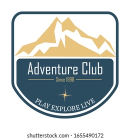 Design Logo Adventure Club Play Explore Live for your company