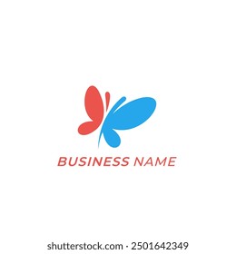 design logo animal creative butterfly