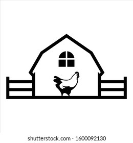 design logo animal husbandry vector template