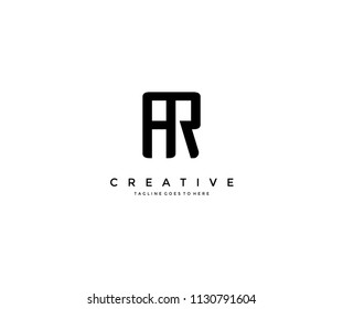 Design logo AR Linked Letter