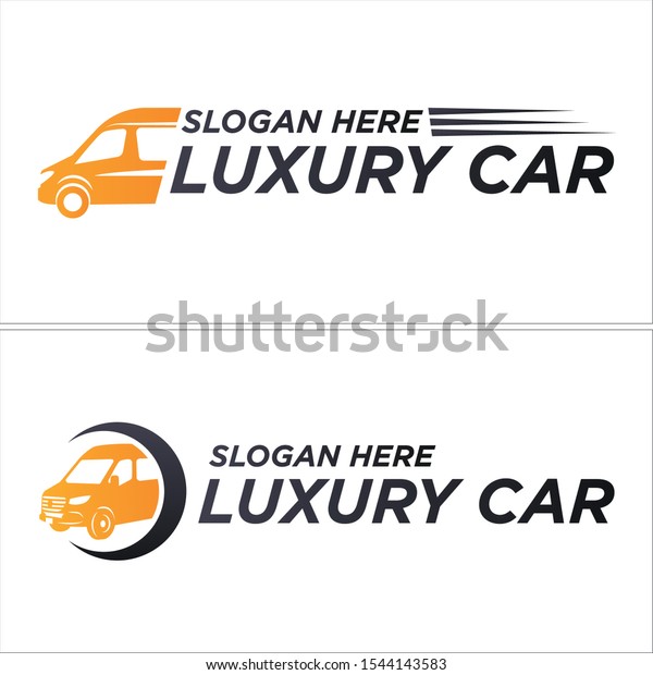 Design logo with car
speed curve vector suitable for travel business provider delivery
transportation