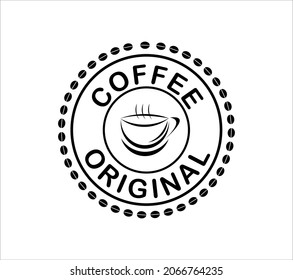 design logo coffee for label brand outlet shop commercial branding cafe event