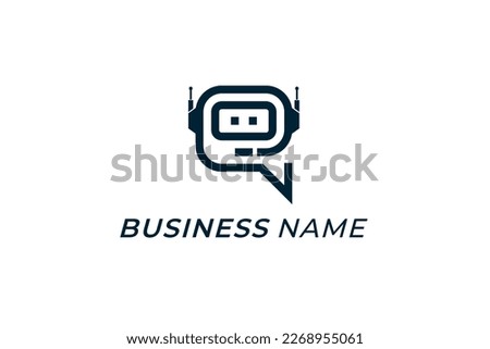 design logo combine assistant chatbot