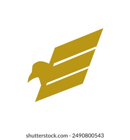 design logo combine letter E and eagle head.Initial E and eagle logo concept for business company.