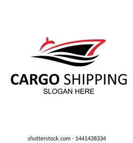 design logo concept of shipping freight services

