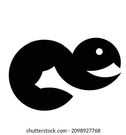 design logo with concpet black and white