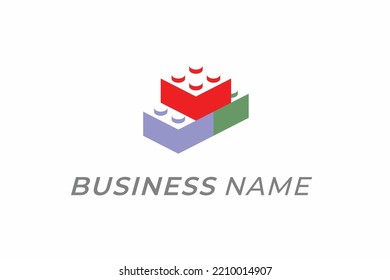 design logo connect built block