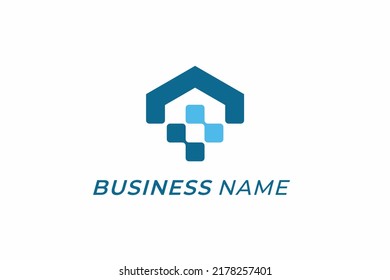 diseño logo hogar y clínica creativos